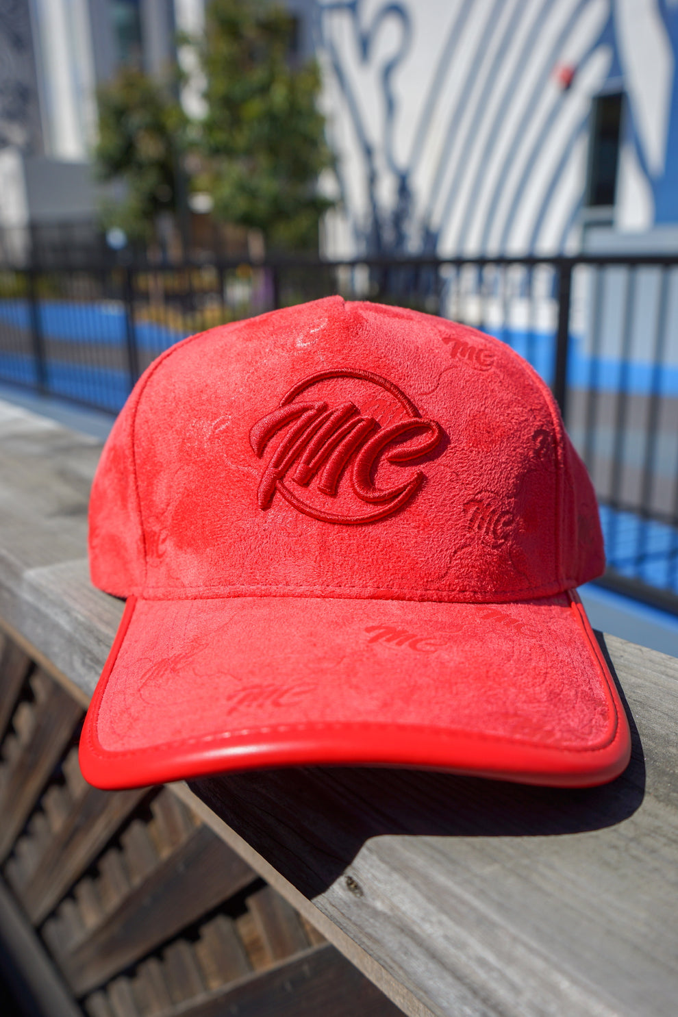 MC Suede Hat (Red)