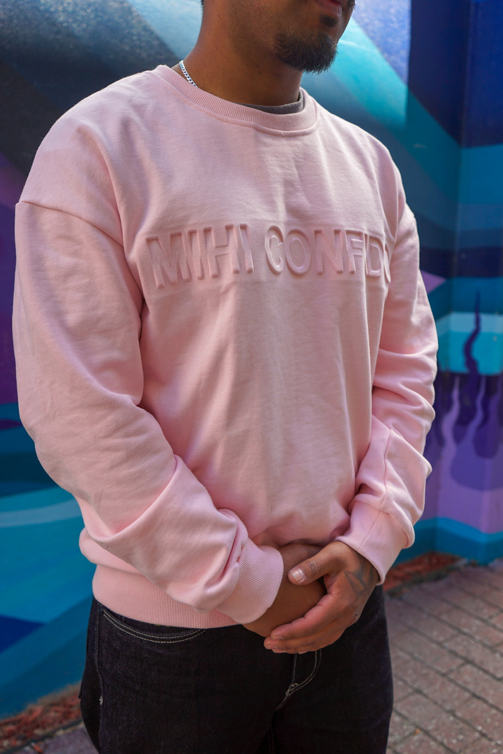 MIHI CONFIDO Pink Sweater