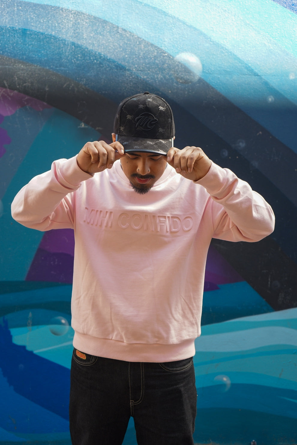 MIHI CONFIDO Pink Sweater