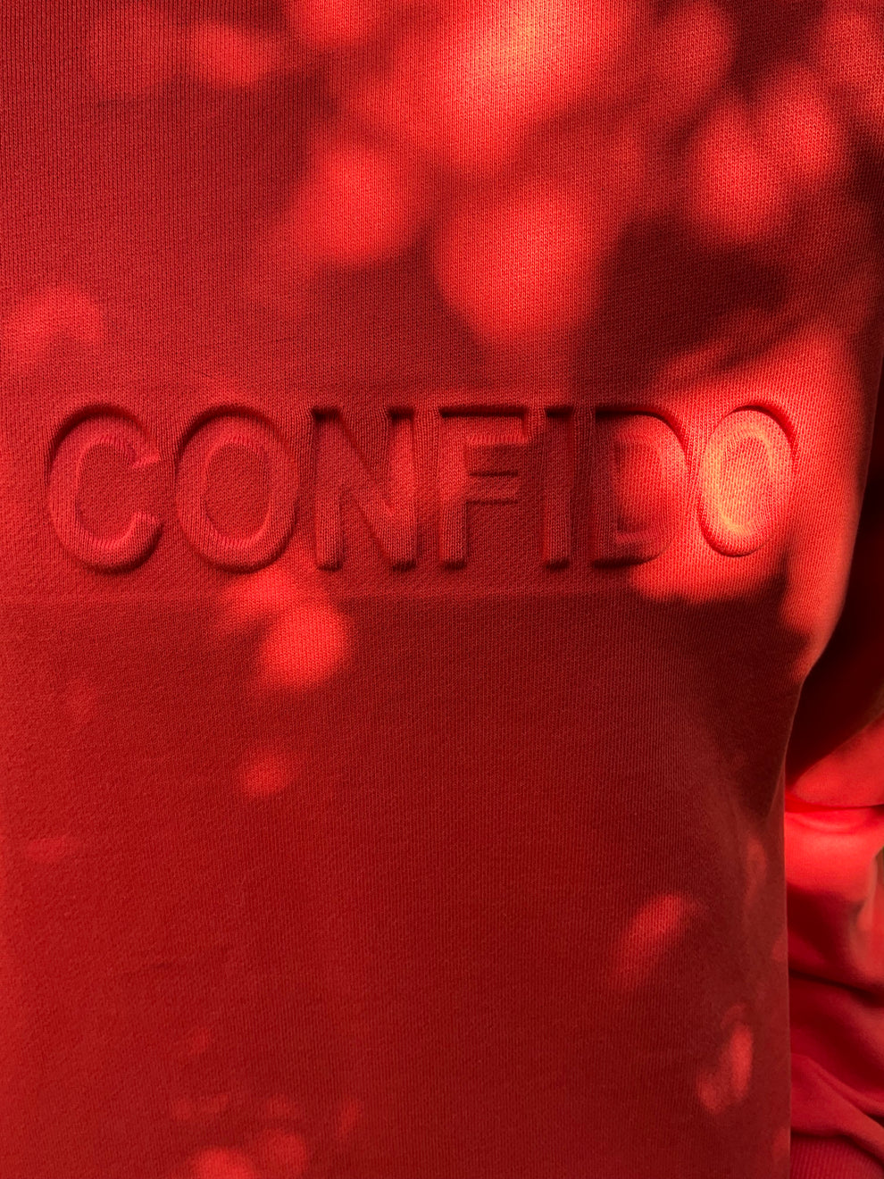 MIHI CONFIDO Red Sweater