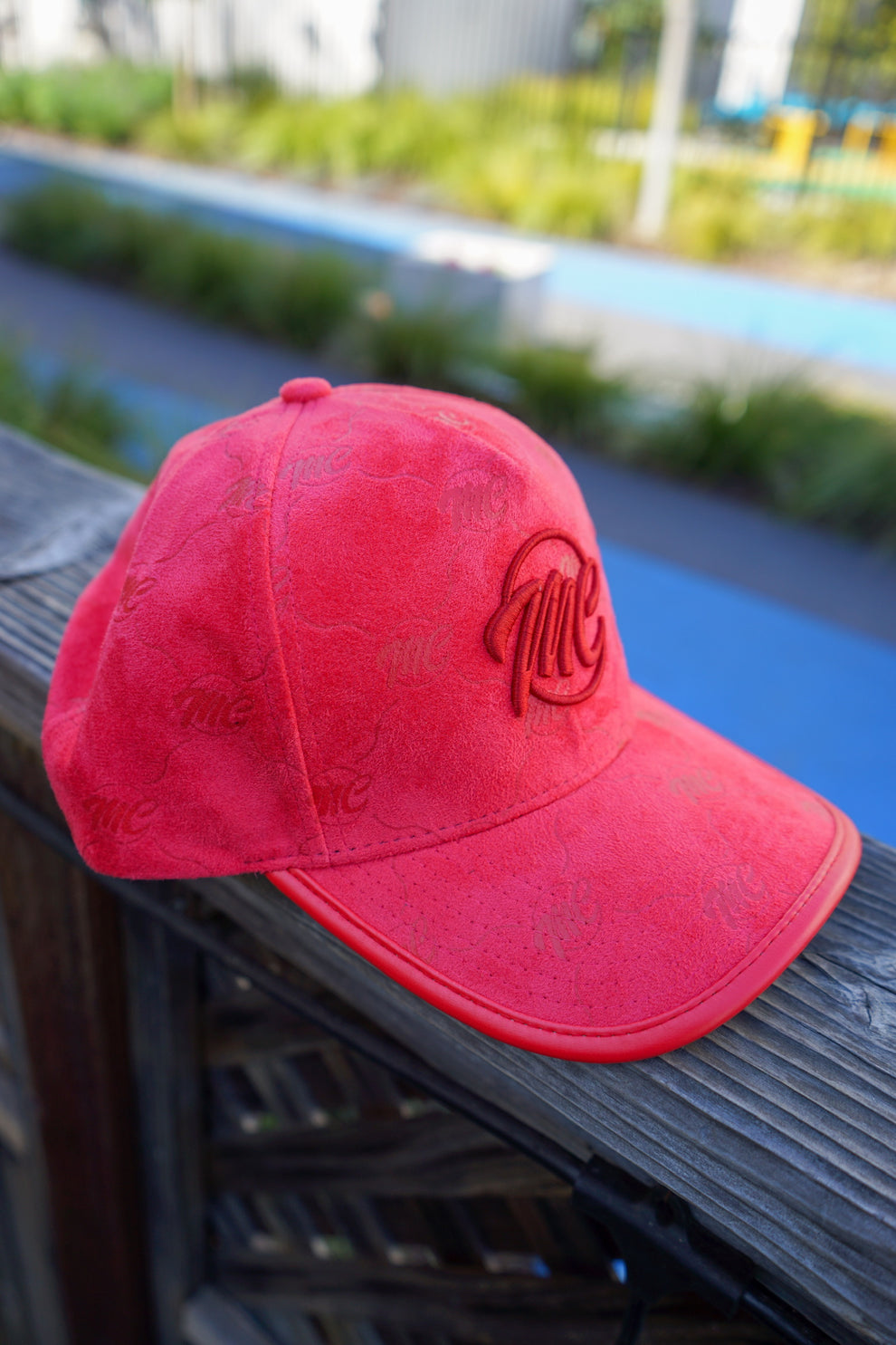 MC Suede Hat (Red)