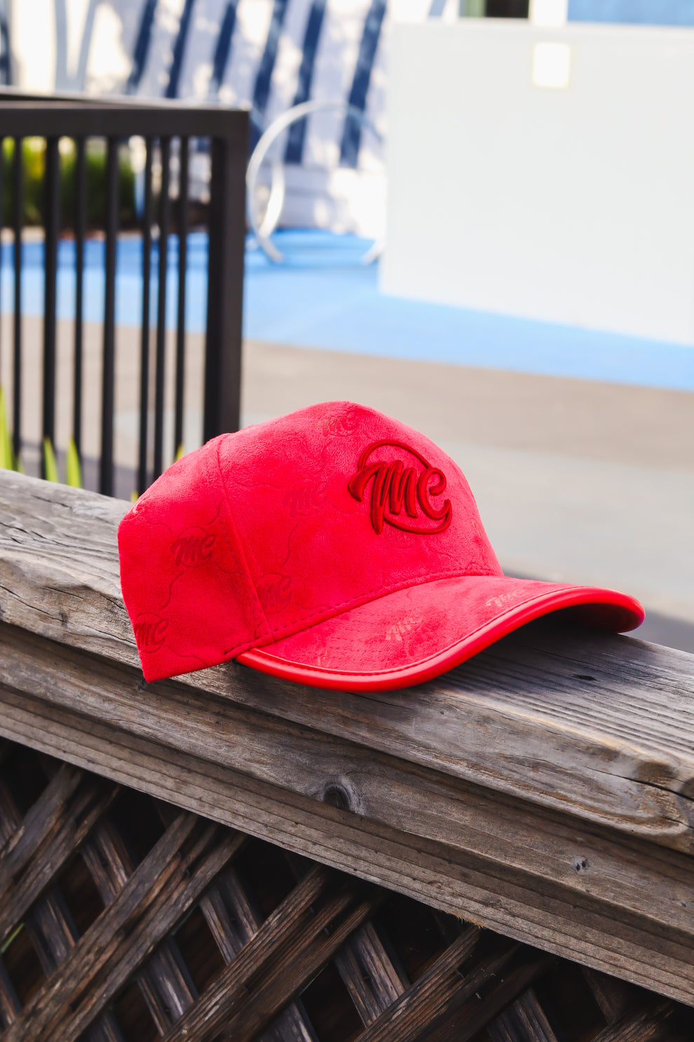 MC Suede Hat (Red)