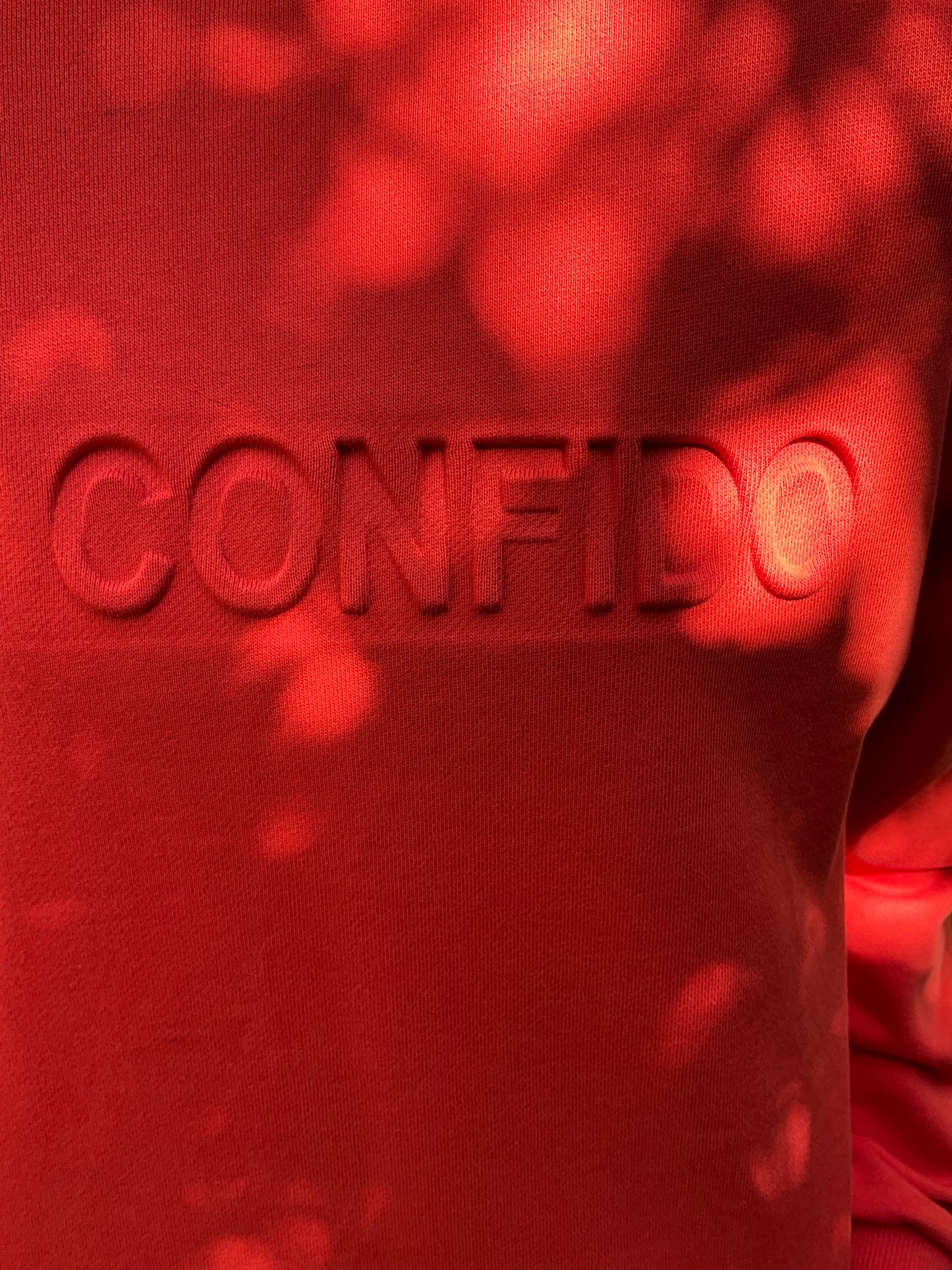 MIHI CONFIDO Red Sweater